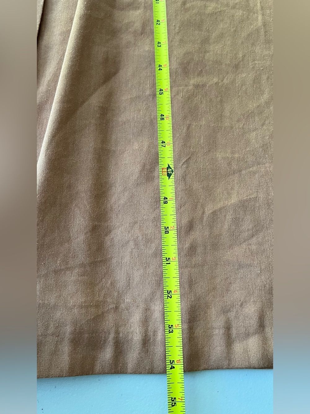 NWT Antonio Melani x M.G. Style Jen Maxi Dress Size 10 Walnut Linen Blend - Picture 7 of 13